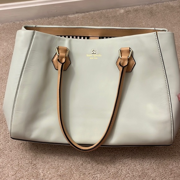 kate spade Handbags - Kate Spade Mint Green Tote
